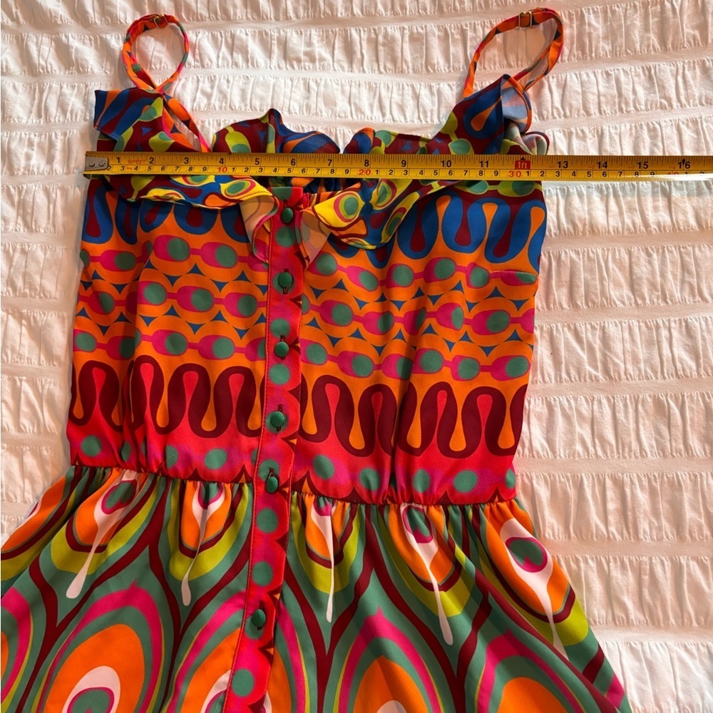 Alexis Multicolour Mini Dress - Picture 9 of 10